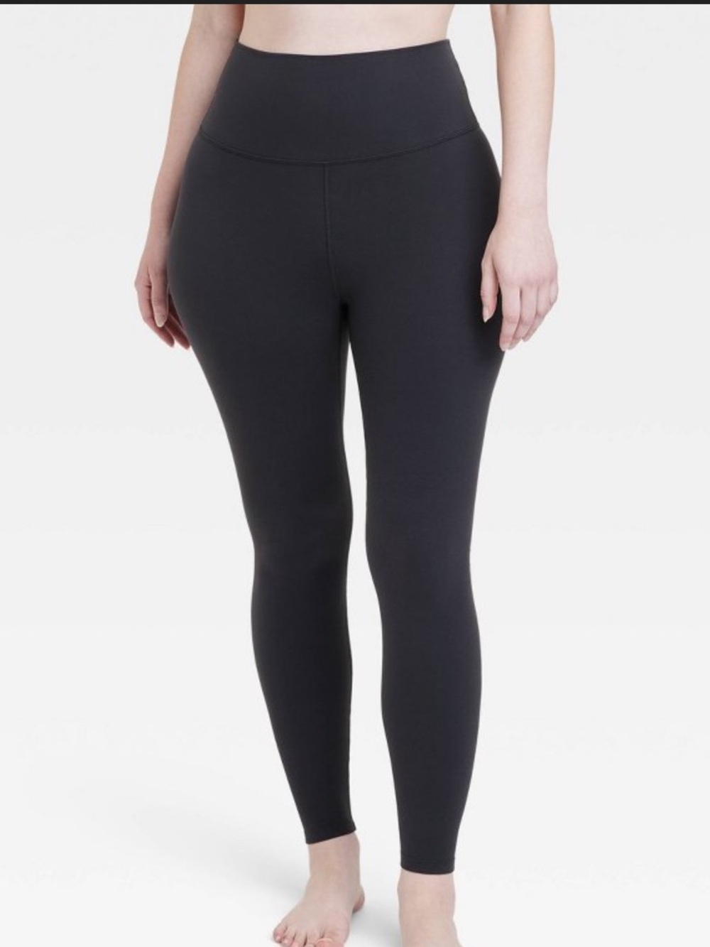 All in Motion Size Medium High-Waist Black Leggings